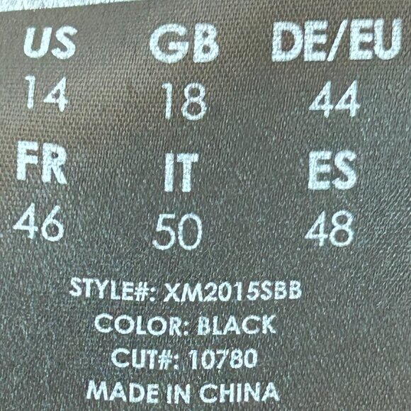 Liverpoool Pool Women's Trousers Black Super Stretch Size 14 - Picture 4 of 9